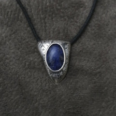 Colgante Lapislázuli Stamp