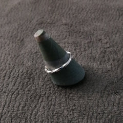 Anillo de plata Twist