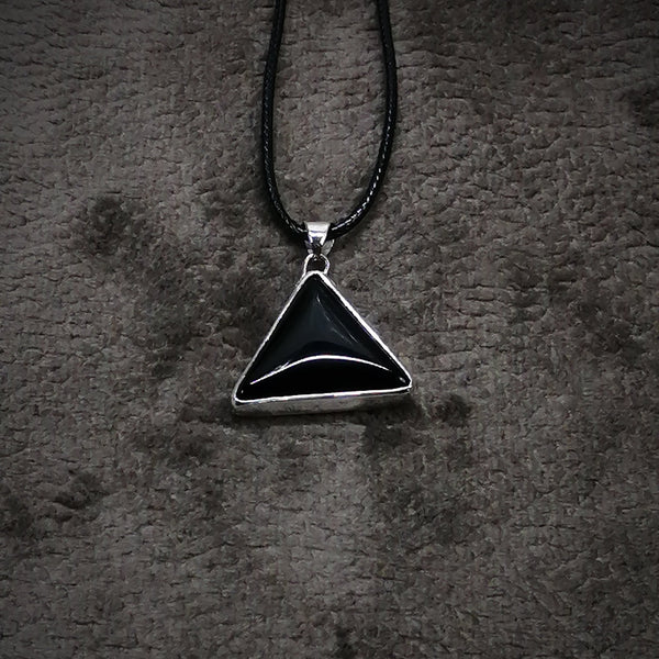 Colgante Onix triangular
